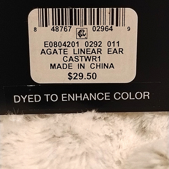 Semiprecious agate dangle earrings - Picture 2 of 4